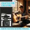 Robuste Tragetasche Tragbare Universelle Tasche Rucksack Gitarrensender-Tasche Studio
