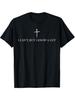 Funny Christian TShirt  I Cant But I Know A Guy Jesus Tee  Heavyweight 180gsm Cotton Shirt  Soft Black Church Shirt