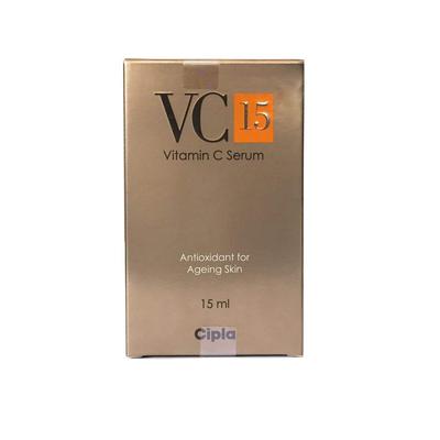 VC 15 Vitamin C Serum 15ml Pack of 1 for Skin Brightening and Anti-Ageing Care