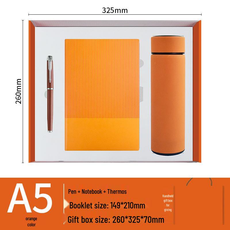 Gift Box Set for Business Events: Employee & Customer Souvenir with Notebook