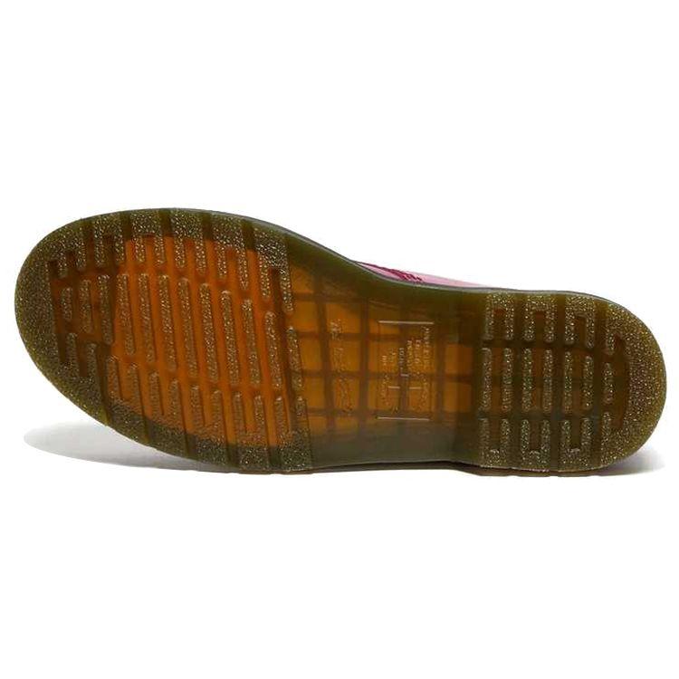 Dr. Martens 1460 Boty na šněrování s kulatou špičkou Unisex boty Růžové 27139673