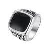 New Tiger Eye Stone Fashionable and Domineering Retro Wild Men's Ring