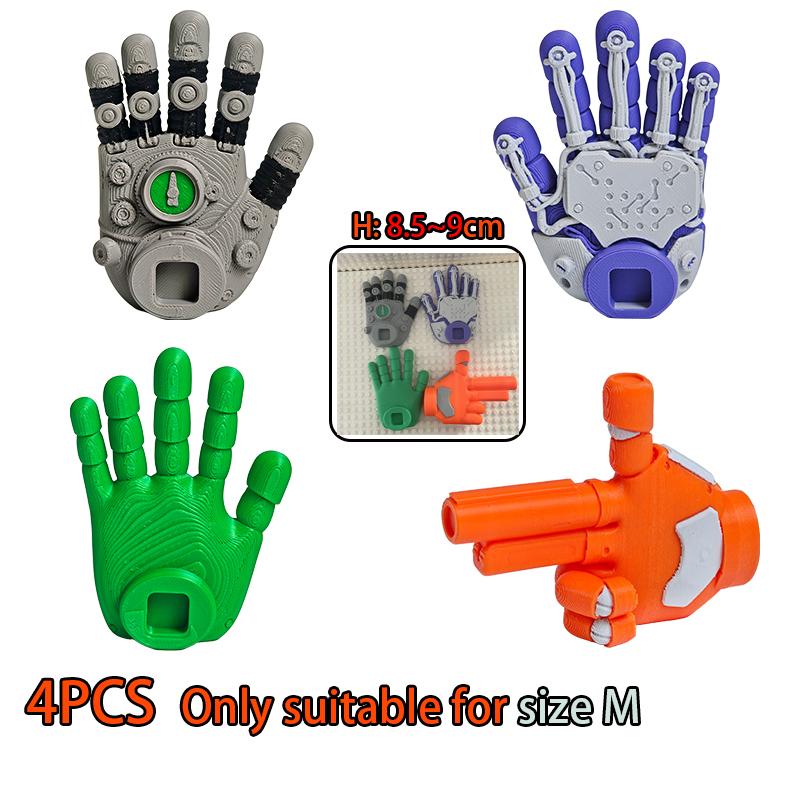 NUEVOS Props Impresos en 3D Modelo de Mano Telescópico Juguete Accesorios para Disfraces de Cosplay y Halloween Accesorio de Disfraz Regalo Coleccionable