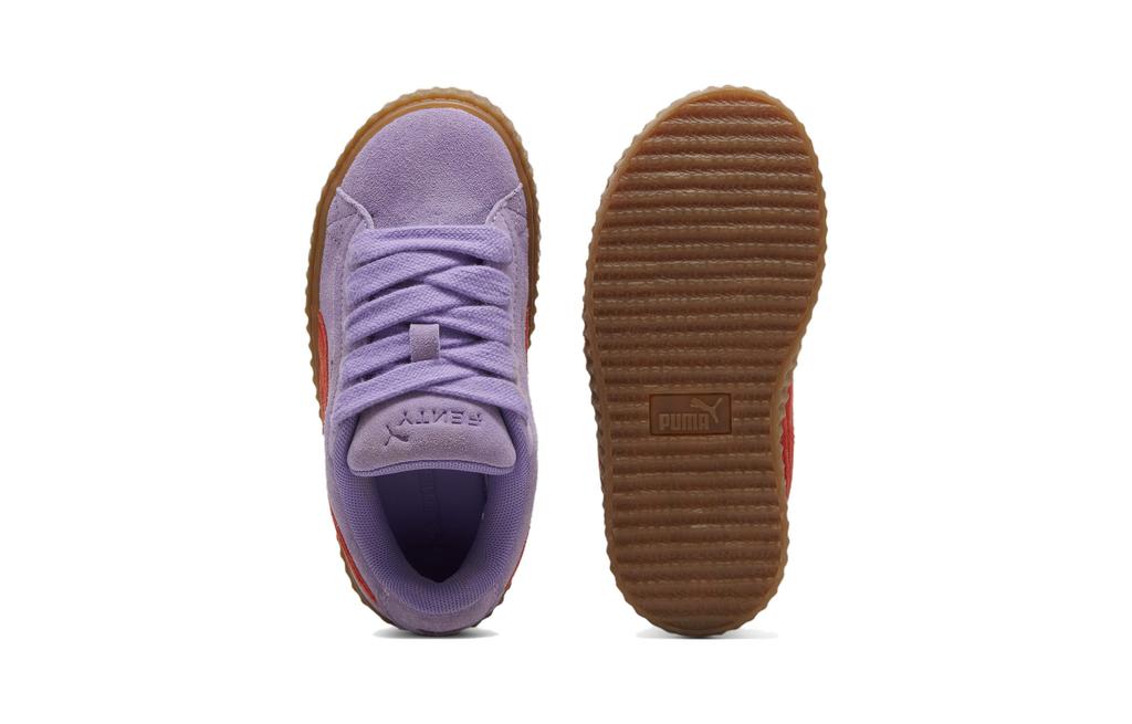 Fenty x Puma Creeper Phatty Little Kid 'Lavender Burnt Red'