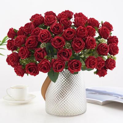 Easy Maintenance Flowers Artificial Roses Decorative Flowers Wedding Decoration