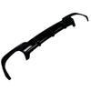 Gloss Black Carbon Fiber Rear Diffuser for BMW X3 F25 with Vertical Strip Lights