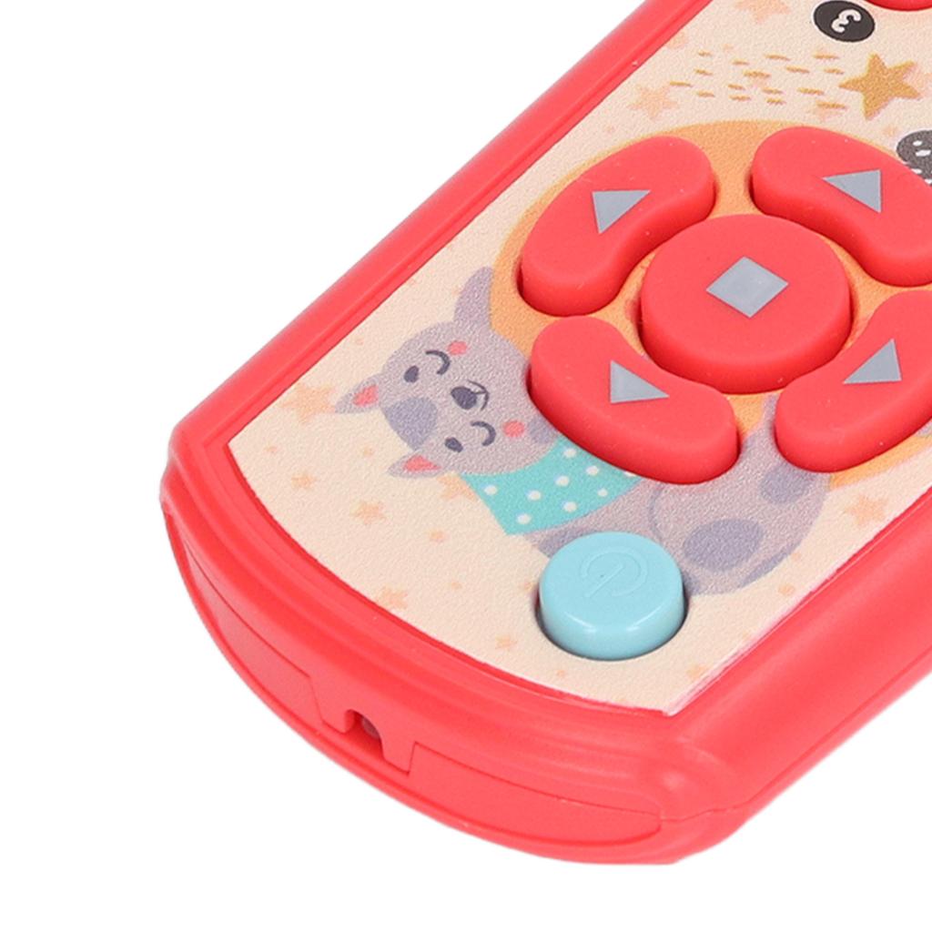 TV Remote Control Toy Baby Simulated Remote Control Toy with Sound and Light for Early Education Learning