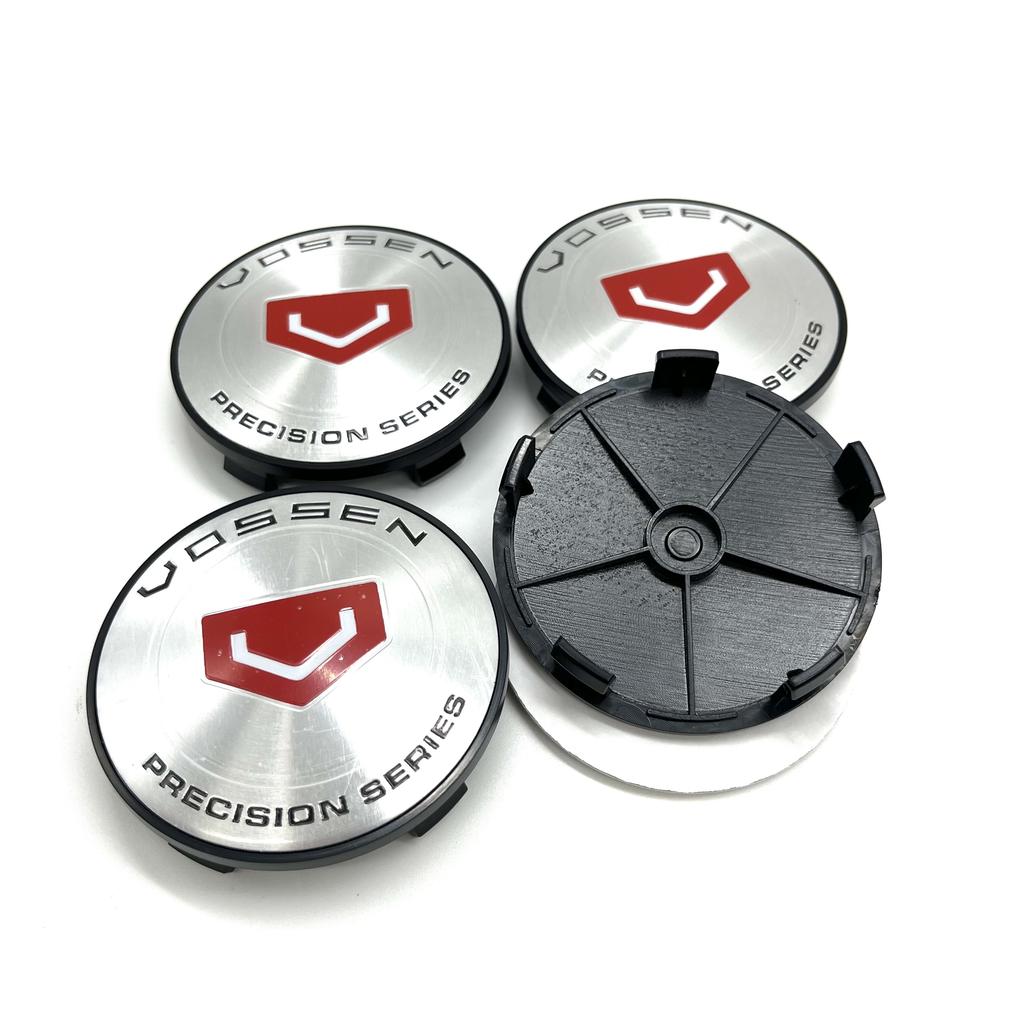 4Pcs/Lot 68mm Car modification wheel Center Cap hub cover 65mm VOSSEN PRECISION SERIES sticker Badge Emblem Styling accessorie