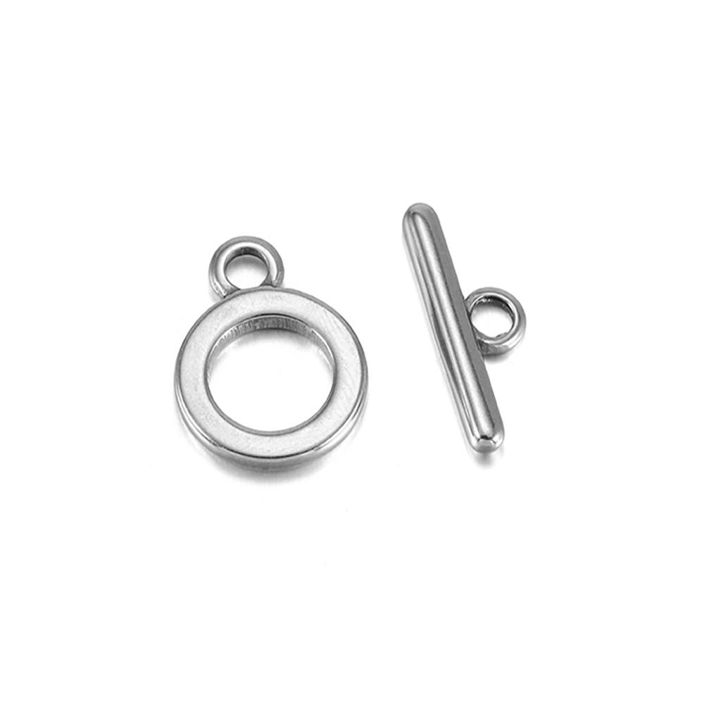 3set/lot 16 Style Stainless Steel OT Clasps Connectors for DIY Bracelet Necklace Jewelry Findings Making Supplies Accessories