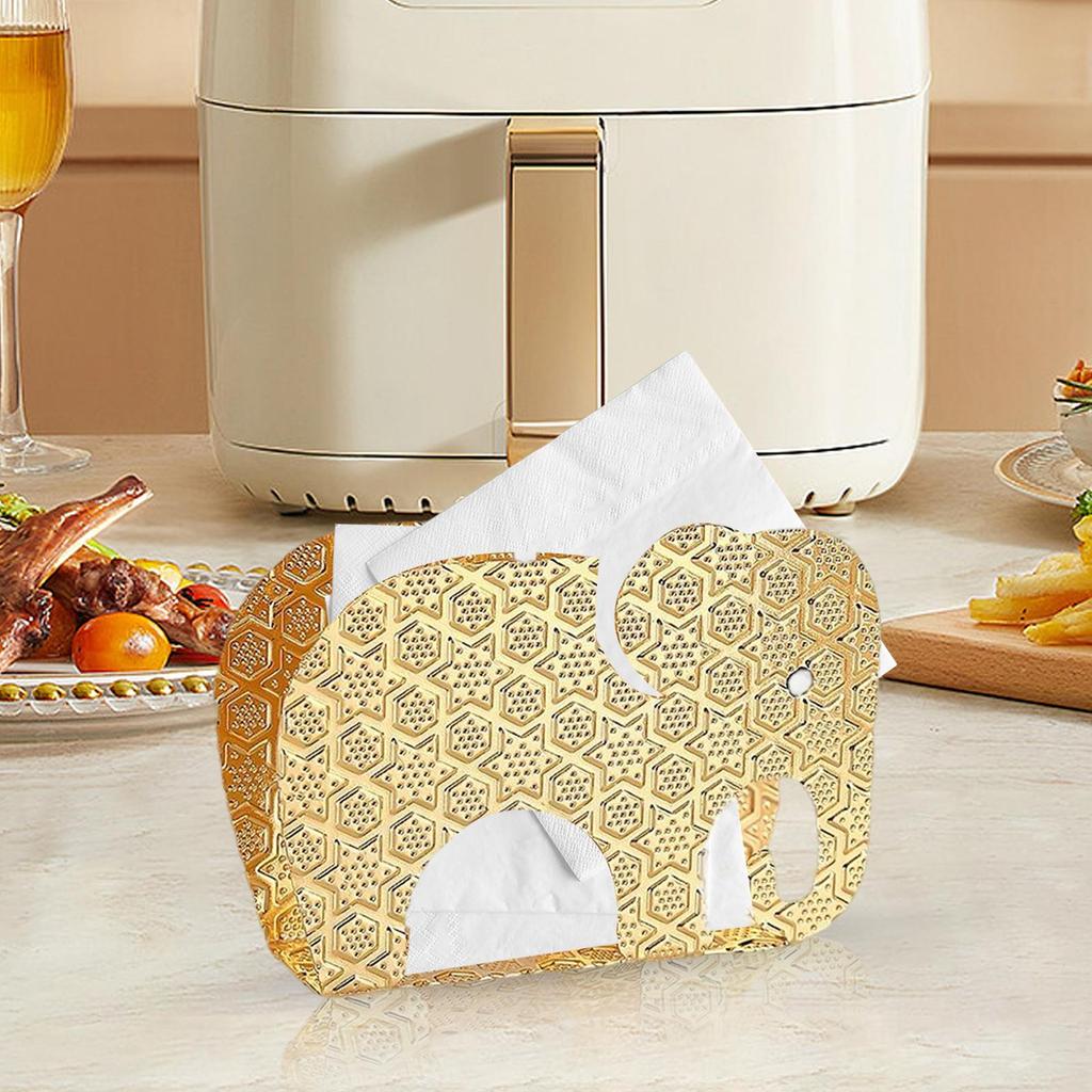 European Tabletop Tissue Dispenser Table Napkin Organizer Freestanding