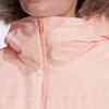 Adidas Windproof Warm Fleece Lined Casual Sports Jacket Women Jacket Pink GE7791