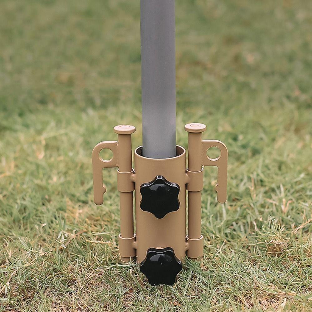 Fixed Canopy Support Rod Fixing Adjustable Awning Pole Fixed Pipe Support Outdoor Camping