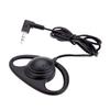 Single Side Headset Headphone Earphone 3.5mm Plug for Laptop PC Skype VoIP ICQ