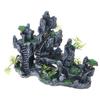 Realistic Mountain View Rockery Aquariums Ornaments Nature Lookings Fishtanks Shelter Cave Safe Resin Landsccape Decors