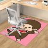 Cute Monchhichi Monkey Carpet For Playroom Bedroom Living Room Sofa Home Decor Kids Game Area Rug Nonslip Floor Mat