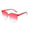 Rimless Lace Sunglasses Jelly Transparent Sunglasses