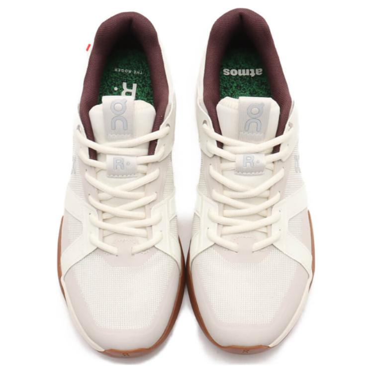 Atmos X ON The Roger Clubhouse Pro Ivory Pearl Men Sneakers Cream 3ME10471021