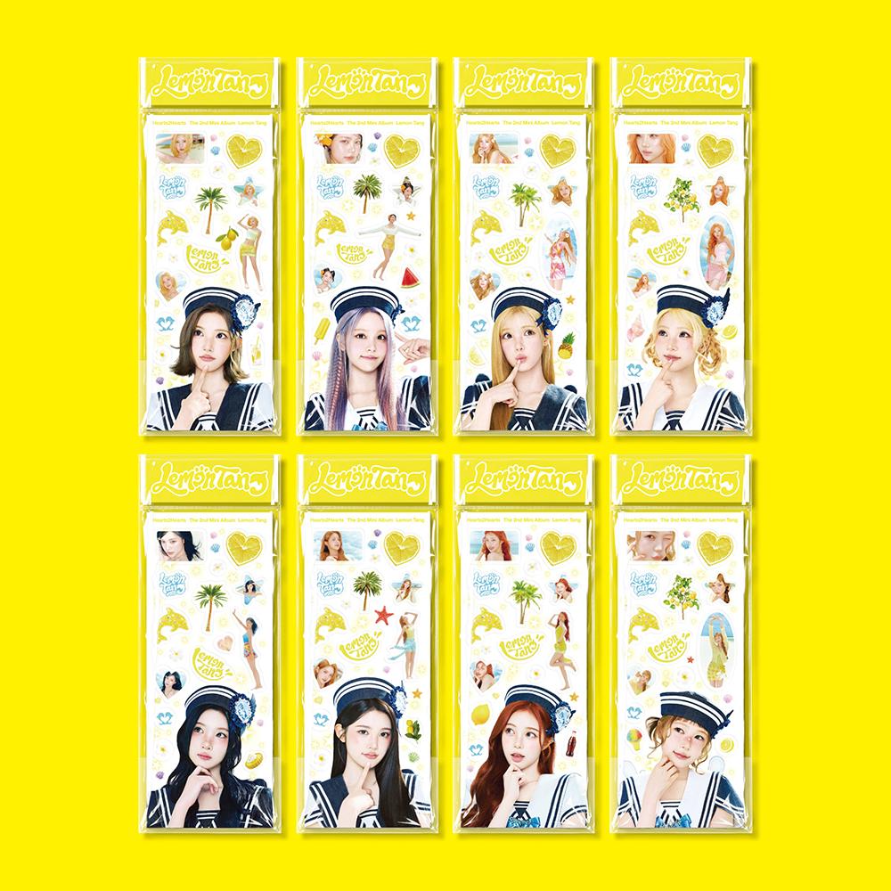 Hearts2Hearts Segundo mini álbum Lemon Tang (Versión de pegatina.)(Álbum inteligente)