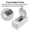 1Pcs 2 Way Breaker Box IP65 Waterproof Solar Junction Box Durable Air Switch Box  for 2P Breaker