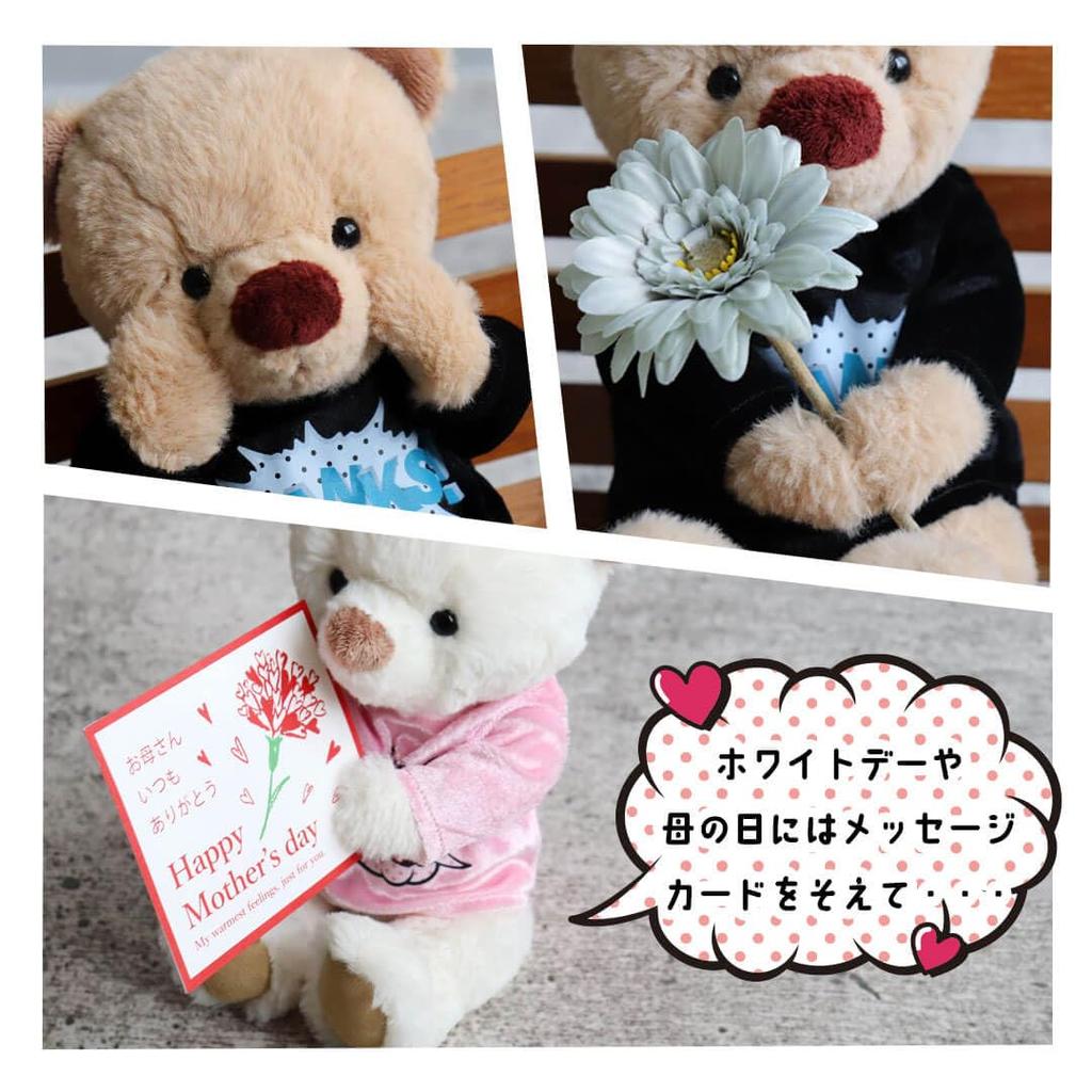 Petit Luu Thank You Bear KUU FUU 3S 18cm & (FUU Normal)