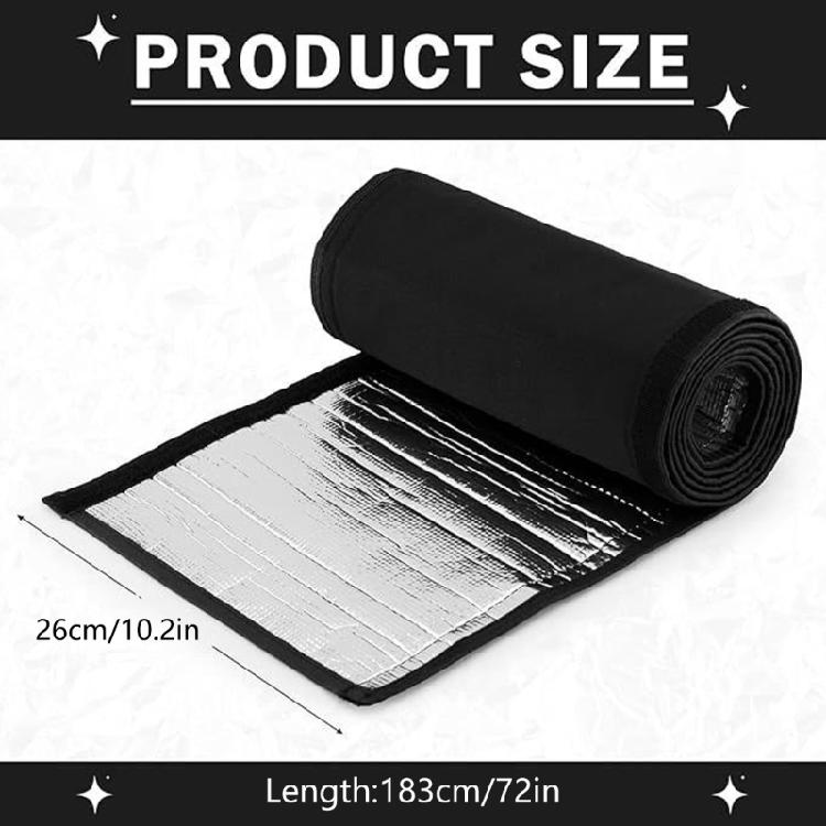 Air Conditioner Insulated Hose Cover Wrap 3 Layer Insulated Air Conditioner Hose Cover HVAC Copper Pipe Insulation Cover Protector