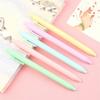 Macaron Color Click Ballpoint Pen - Creative Candy Colors for Students, Learning, Office, and Signature Use