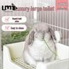 UMI Anti-Tip Rabbit & Guinea Pig Litter Box – Medium To Large, Anti-Spray Design