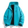 Mens Womens 3-in-1 Waterproof Windproof Hiking Jacket With Removable Down Liner Outdoor Trekking Camping Cycling
