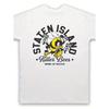 Staten Island Killer Bees Wu-Tap Hip Hop T-Shirt - White with Bee Logo Print, Soft Tee, Unisex Fit (Go Up a Size for Oversized), All Sizes & Colors