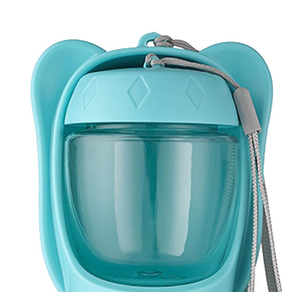 Dual Storage Dog Travel Water Bottle Lightweight Walking Pet Drink Cup  Pet Road Trip