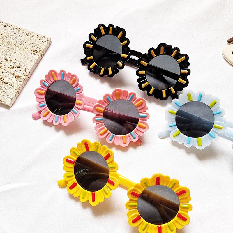 

Sun Flower Round Cute Kid Sunglasses Uv400 For Boy Girls Toddler Lovely Baby