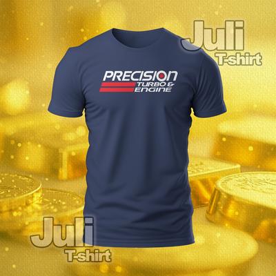 PRECISION TURBO & ENGINE Logo Funny T-shirt  Size S-5XL USA Unisex T-Shirt