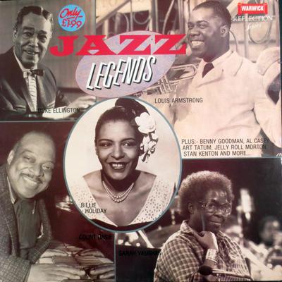 LP Record VARIOUS - Jazz Legends WW2019 Warwick Records 1986 UK Jazz Used