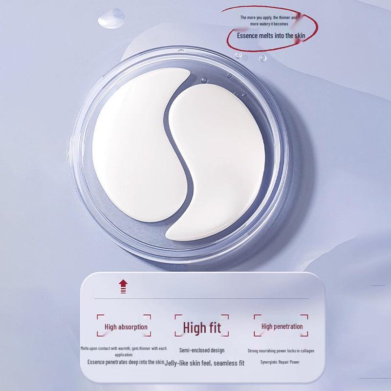 Hydrating & Firming Eye Mask Patches for Sensitive Skin – Reduce Dark Circles, Eye Bags, and Fine Lines