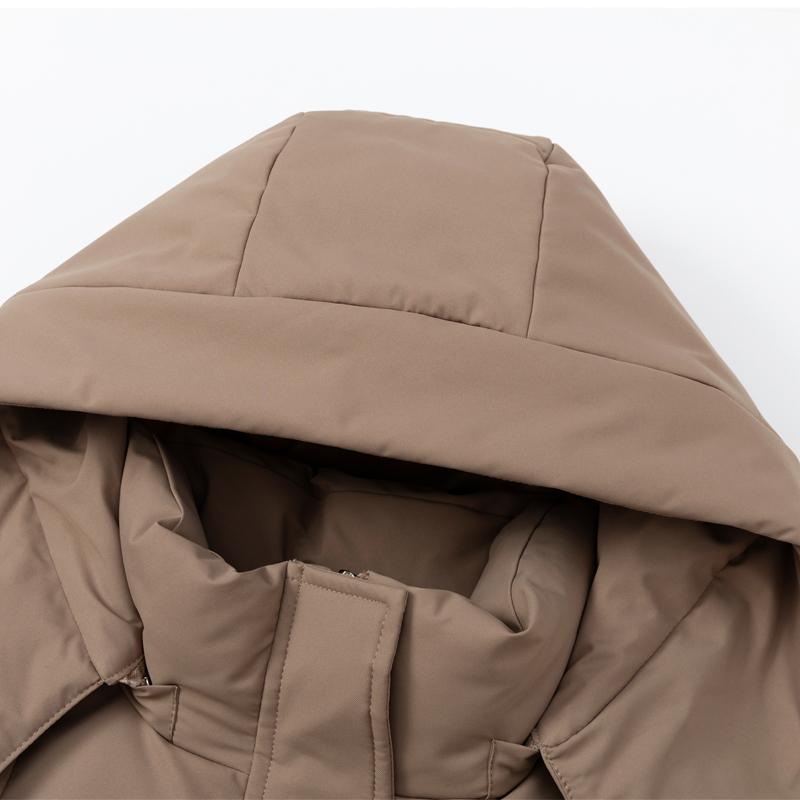 Mărimi Mari XL-5XL Femei de Vârstă Mijlocie Paltoane de Iarnă cu Glugă Casual Parka Lungă Jachete Groase și Călduroase pentru Femei