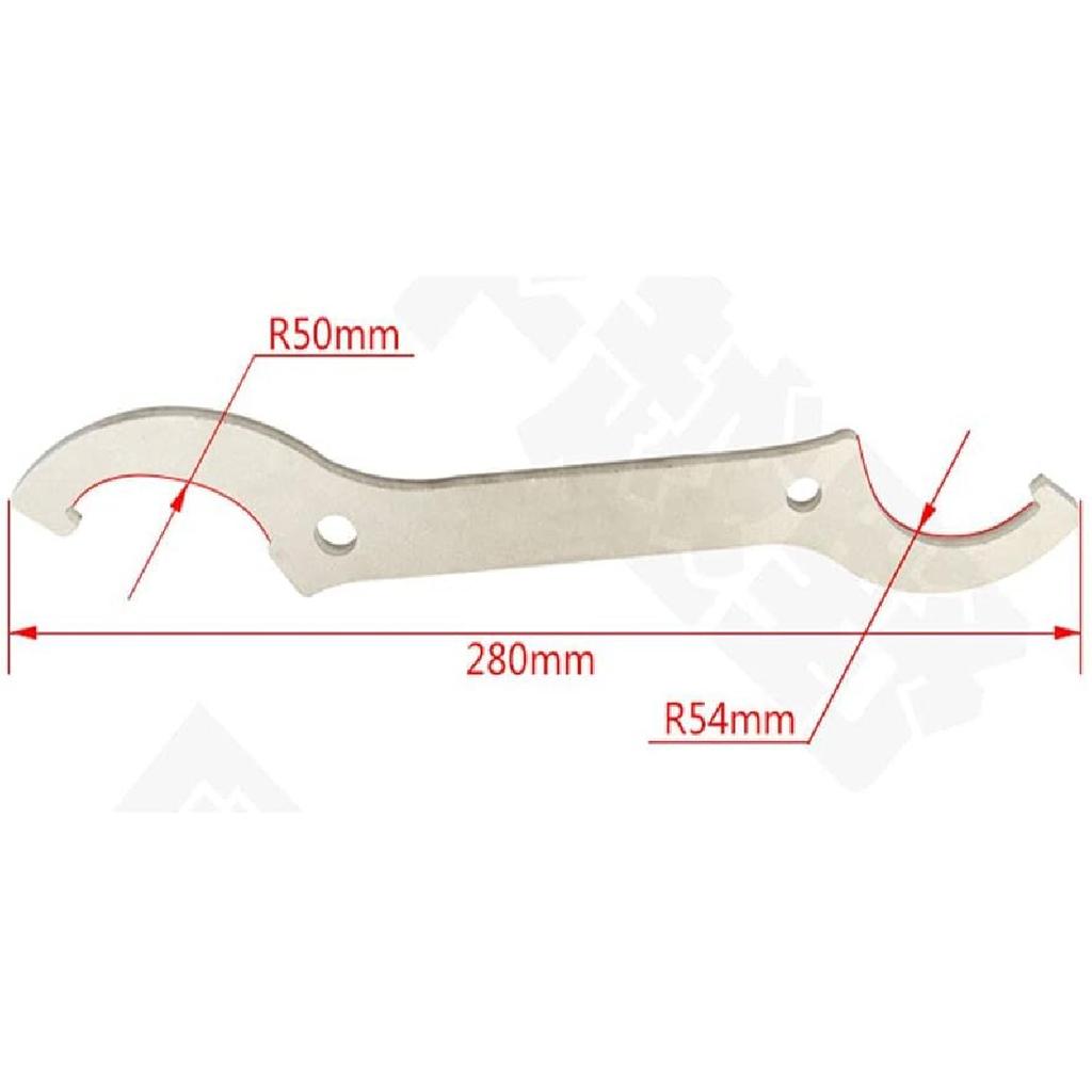 Chiave Universale per Ammortizzatore Posteriore e Piantone di Sterzo Moto Strumento di Regolazione Molla per SX SXF YZ YZF WRF CRF KX KXF RM RMZ DRZ 125-530