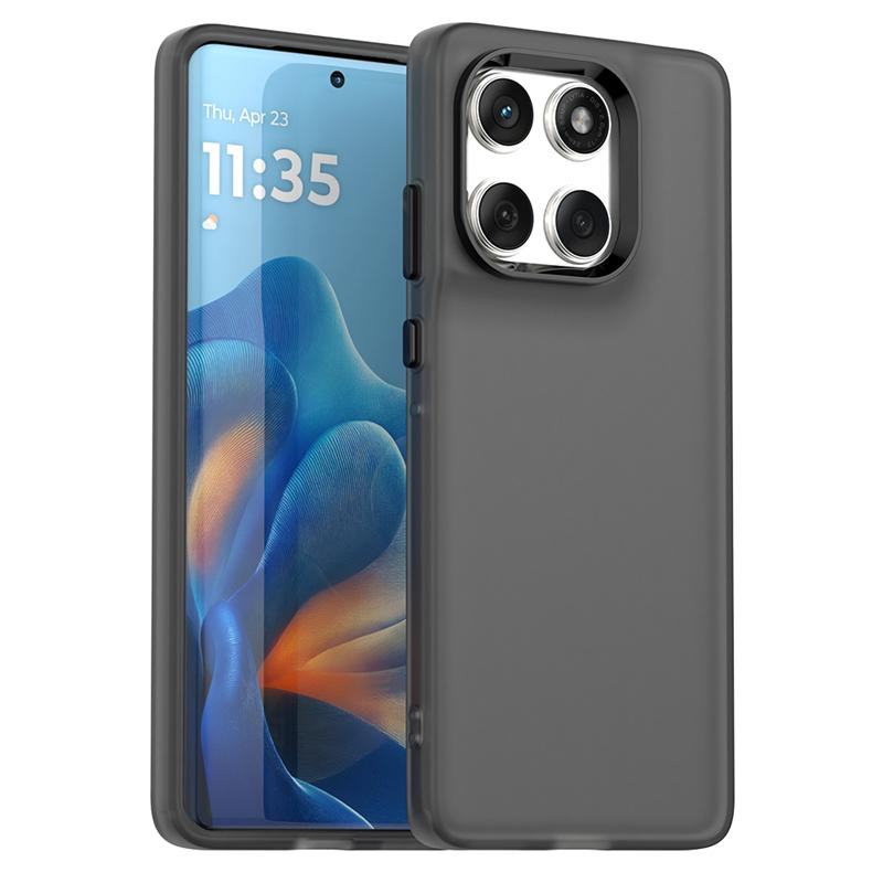 Anti-Drop Candy Color Case For Motorola Edge 60 Matte PC Transparent Back Case Moto Edge 60 Fusion Cover For Moto Edge 60 Case