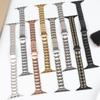 Slim Stainless Steel for Apple Watch Band 40mm 44mm 46mm 49mm 38mm 41 42 45mm Metal Bracelet iWatch Series 10 9 Se Ultra2 Strap