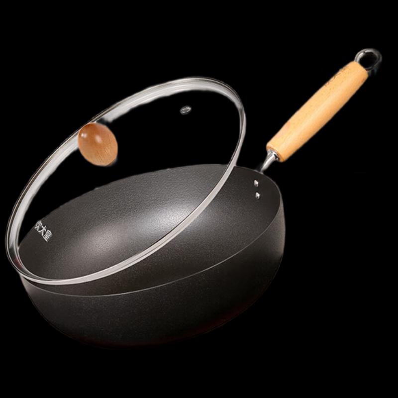 Chuda Huang Wrought Iron Frying Wok