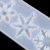 Hanging Home Decoration Christmas Gift Epoxy Resin Mold Silicone Pendant Snowflake Resin Molds
