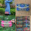 Luxurious Women Ethnic National Flower Bags Handbag Embroidered Clutch Small Flap
