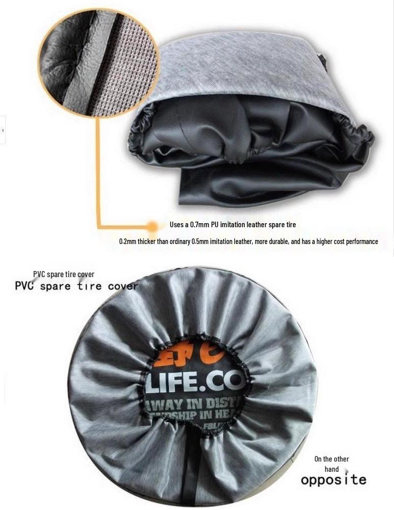 Great Wall Tank 300 Spare Tire Cover - Upgraded & Thickened Design