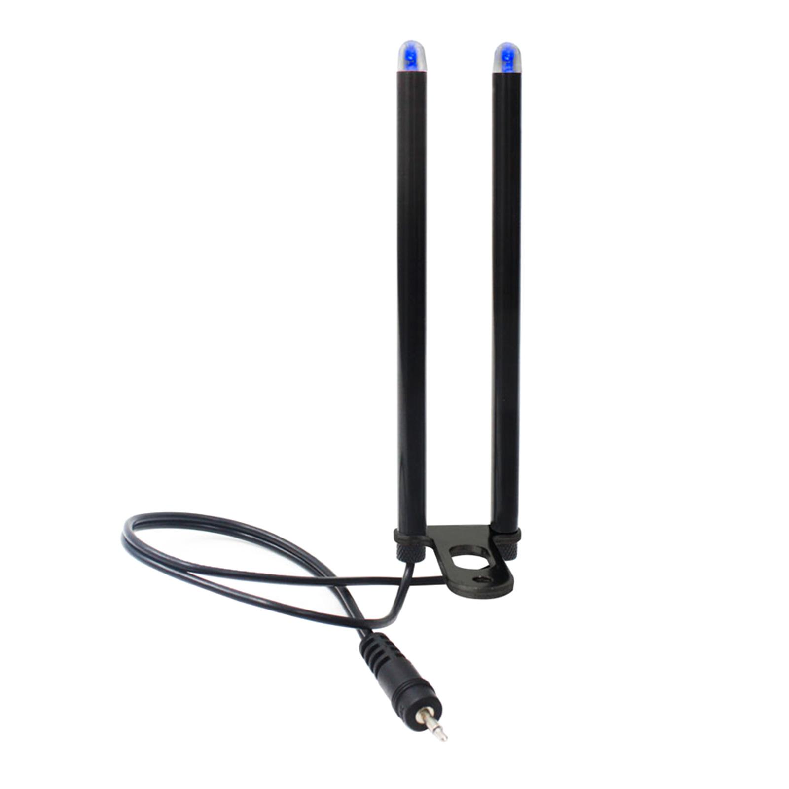 

Портативная рыболовная ветрозащитная палка для рыбалки на открытом воздухе, ухо-бар с светодиодной подсветкой, рыболовные снасти, аксессуары, прочные синий