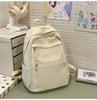 Schoolbag Korean version Mori series high-value solid color girl simple and versatile large-capacity junior high school high school student travel 