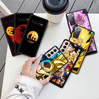 Case For Samsung Galaxy S20 FE S21 Ultra S10 Lite S9 S8 Plus S10e S7 Luxury Ultrathin Black Phone Cover Son Gokus D-Dragon-Ball