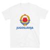 Herb Jugosławii Grb Niebieski Klasyczny T-Shirt
