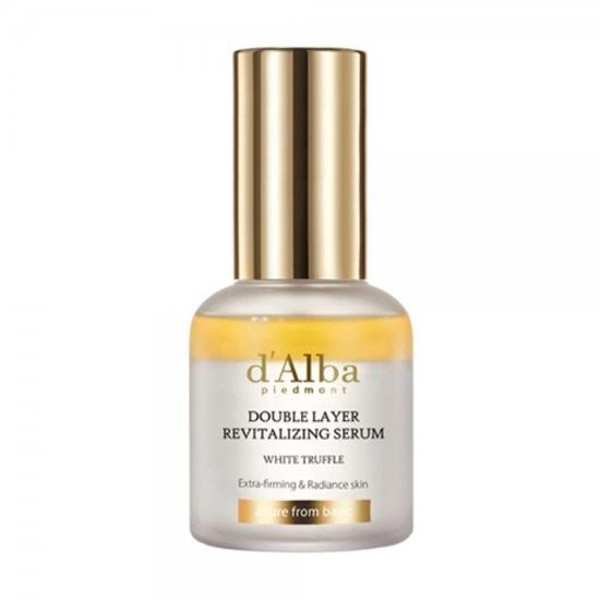 [D'ALBA] Vit tryffel dubbelt lager revitaliserande serum 30ml