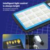 New High Power  Solar Lights 3 Lighting  Motion Sensor Solar COB Wall Lamp With Remote Control Outdoor Waterproof Street Lamp