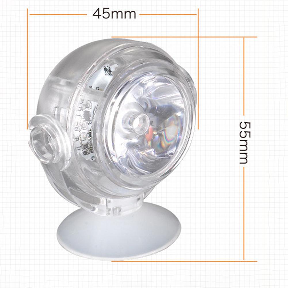 Aquarium Spotlight USB Colorful Gradient Diving Light LED Lamp Fish Tank Decorative Lamp For Romantic Fish Tank Battery Operated
