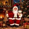 Figurine Santa Claus Doll Toy Home Ornaments Christmas Decorations Home Decoration